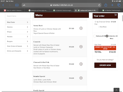 Photo of Istanbul Kitchen - 19 Abbey St, Market Harborough LE16 9AA